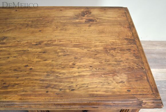 carved colonial desk