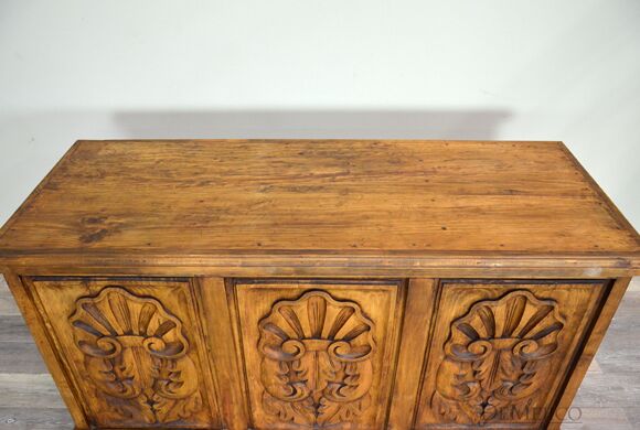 carved colonial desk