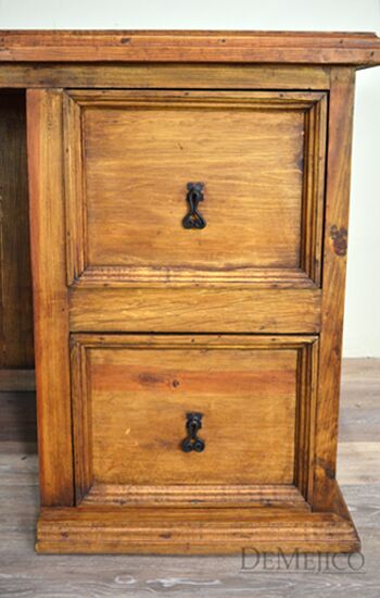 carved colonial desk