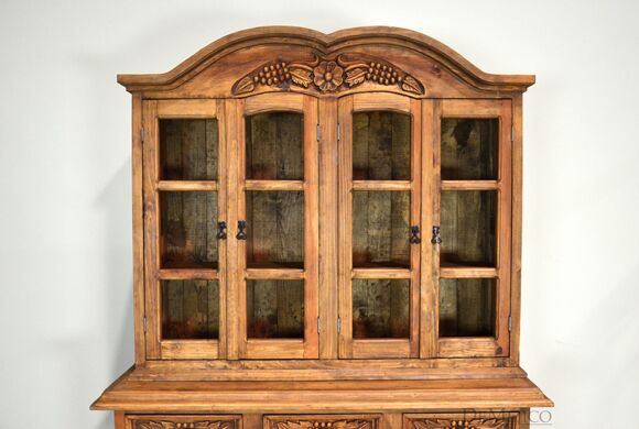 spanish carved hutch