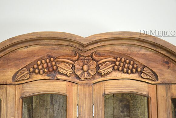 spanish carved hutch