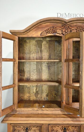 spanish carved hutch