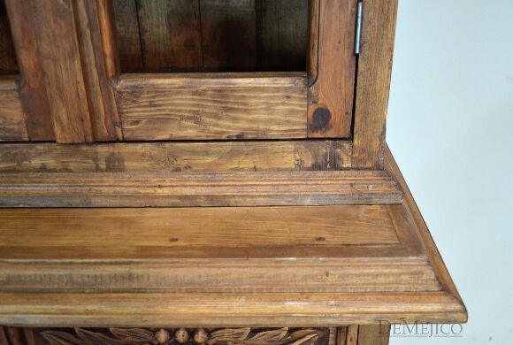 spanish carved hutch