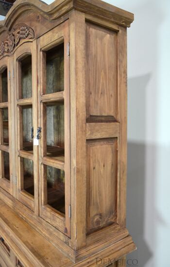 spanish carved hutch