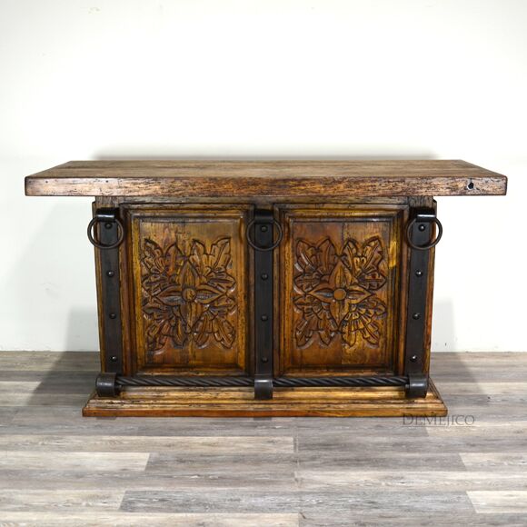 Old Wood Bar, Hand Carved Bars, Rustic Bar