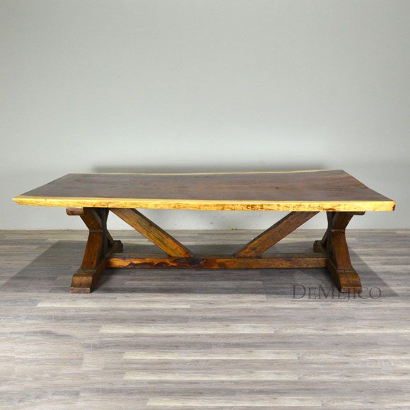 Live Edge Barn Table, Barn Style Dining Tables, Live Edge Table Top
