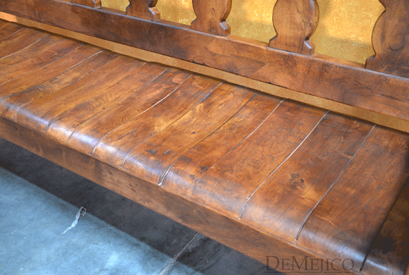 Old Mexico Bench Spanish Bench, Spanish Colonial Chairs
