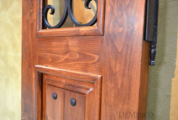 spanish pantry door