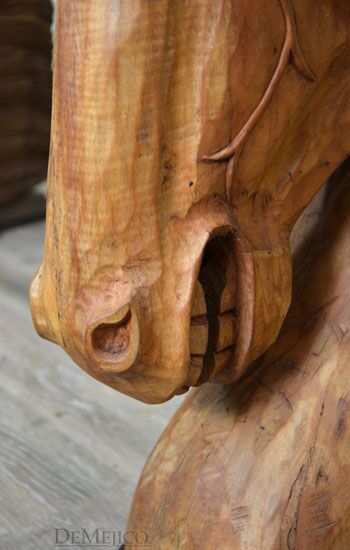 Western Horse Desk, Western Desk, Hand Carved Desk