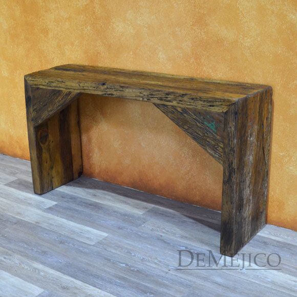 Consola Grappa, Old Wood Console Table, Farmhouse Style, Rustic Console Table