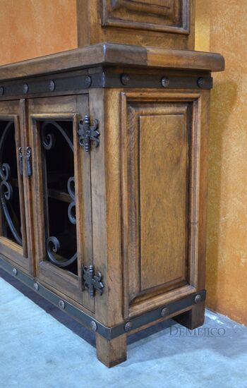 Spanish Entertainment Center, Mesquite TV Stand, Mesquite Entertainment Center
