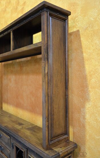 Spanish Entertainment Center, Mesquite TV Stand, Mesquite Entertainment Center