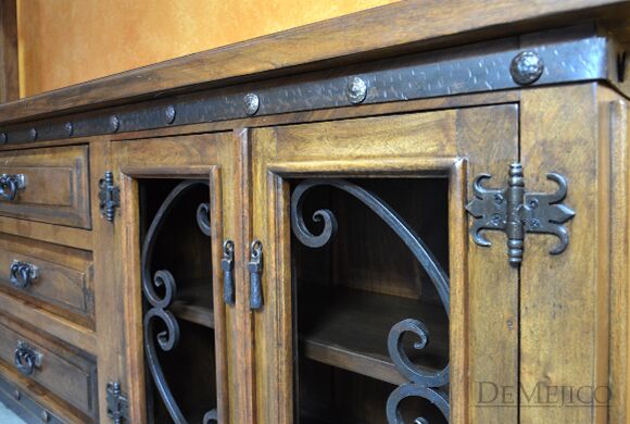 Spanish Entertainment Center, Mesquite TV Stand, Mesquite Entertainment Center