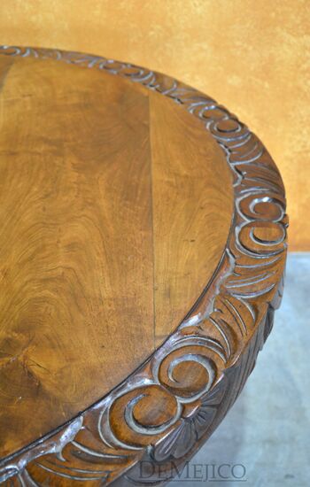 Hand Carved Dining Table