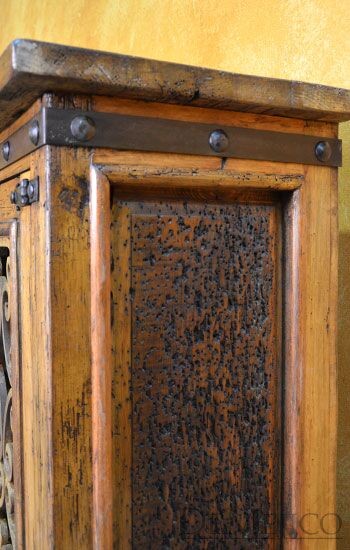Reclaimed Wood TV Stand, 72" Old Espanola Alamo TV Stand