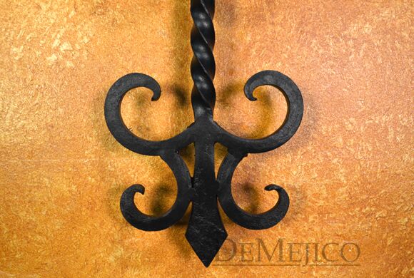 Spanish Wall Sconce, Scrolled Wall Sconce