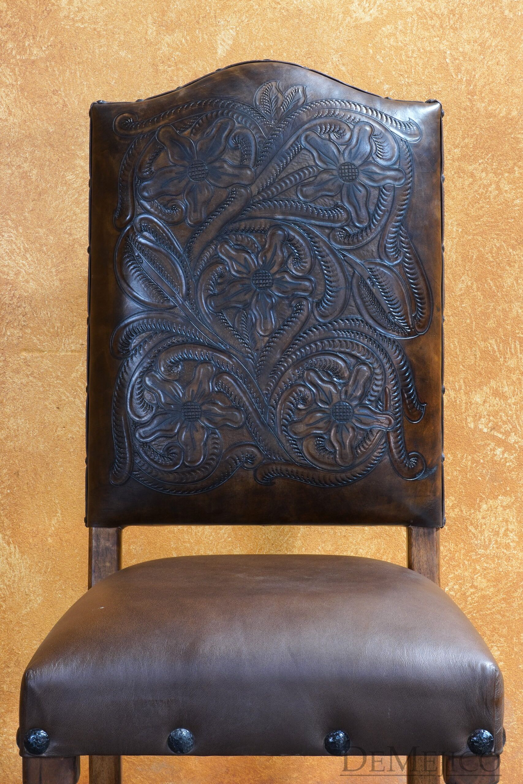 Silla Chapital - Spanish Dining Chairs, Hand Carved Spanish Chairs