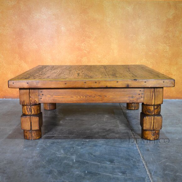 old world coffee table