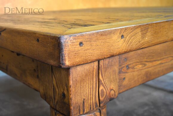 old world coffee table