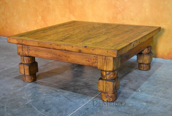 old world coffee table