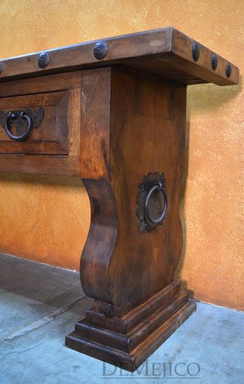 spanish console table