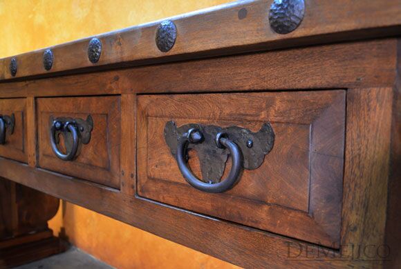 spanish console table