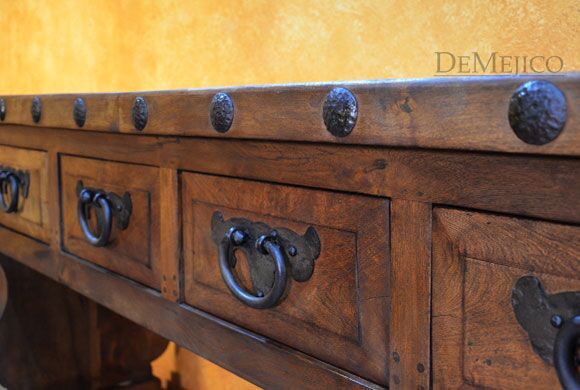 spanish console table