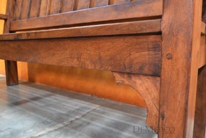 Banco del Parque, Spanish Wooden Bench, Park Style Bench