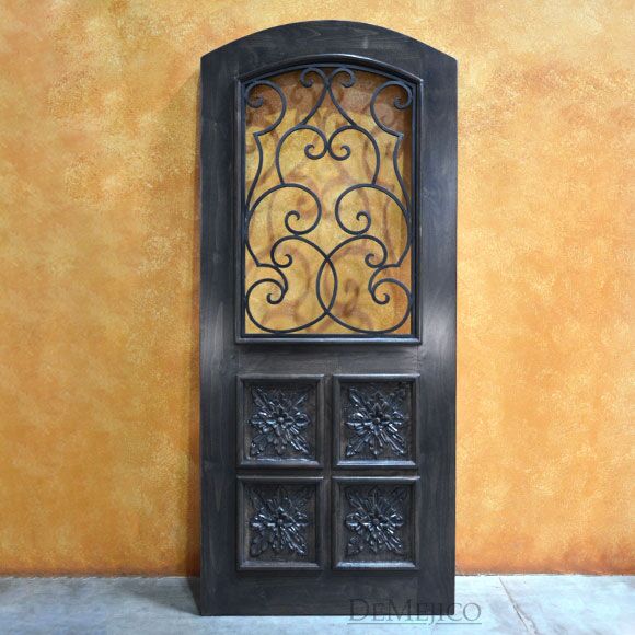 Puerta Turcios, Spanish Arched Top Door, Spanish Door