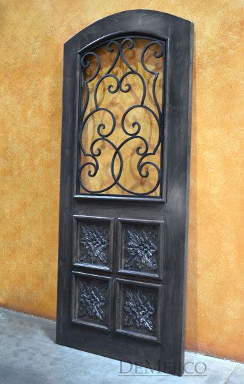 Puerta Turcios, Spanish Arched Top Door, Spanish Door