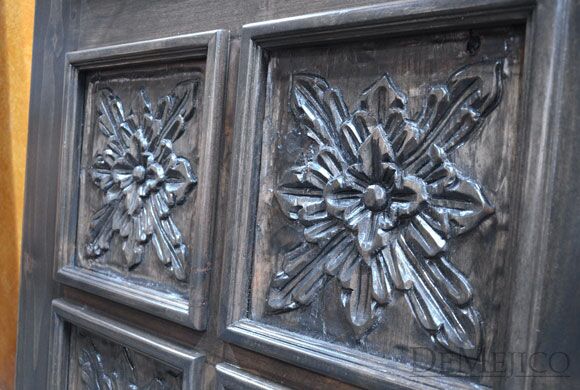 Puerta Turcios, Spanish Arched Top Door, Spanish Door