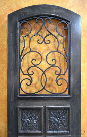 Puerta Turcios, Spanish Arched Top Door, Spanish Door