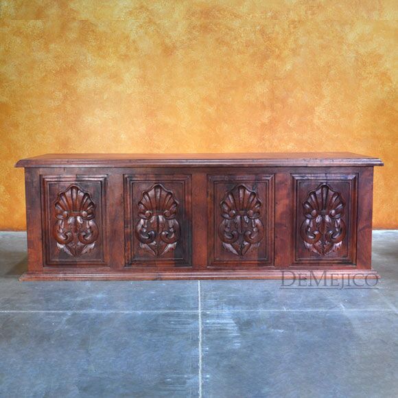 Large Concha Desk, Spanish Desk, Large Office