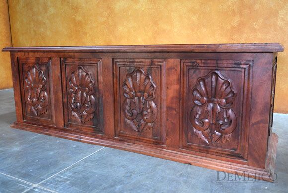 Large Concha Desk, Spanish Desk, Large Office