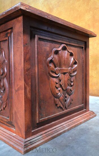 Large Concha Desk, Spanish Desk, Large Office