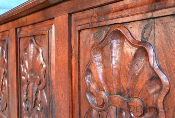 Large Concha Desk, Spanish Desk, Large Office