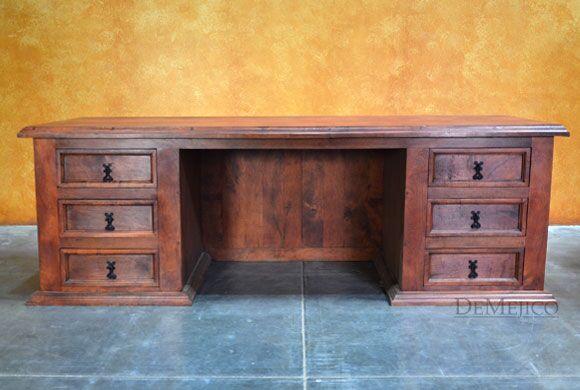 Large Concha Desk, Spanish Desk, Large Office