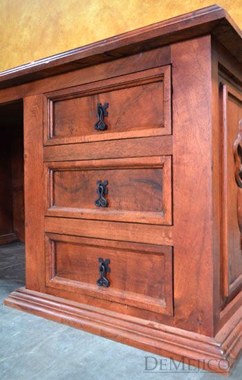 Large Concha Desk, Spanish Desk, Large Office