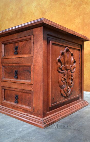 Large Concha Desk, Spanish Desk, Large Office