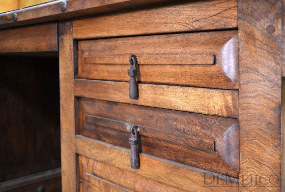 Escritorio Chapital, Spanish Desk, Old World Desk