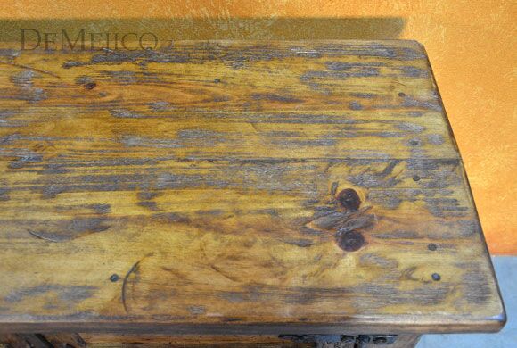Espanola TV Stand, Spanish Entertainment Center, Reclaimed Wood TV Stand