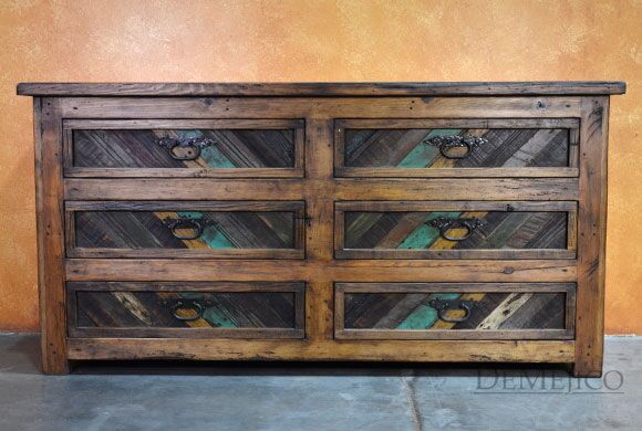 Colorado Old Wood Dresser, Southwest Dresser
