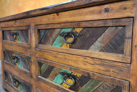 Colorado Old Wood Dresser, Southwest Dresser