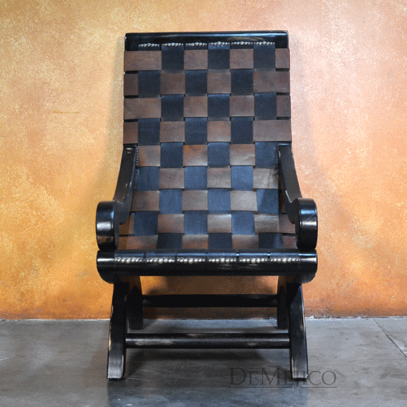 Silla San Blas, Spanish Chairs, Leather Lounge Chair