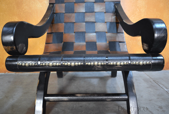 Silla San Blas, Spanish Chairs, Leather Lounge Chair