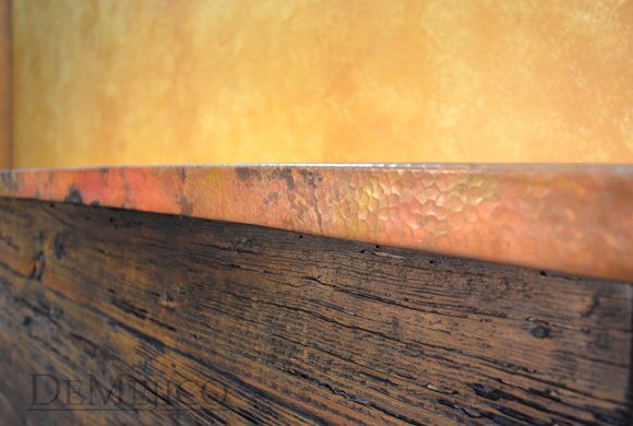 Rustic Copper Vanity, Original Spanish Vanity, Rustic Vanity