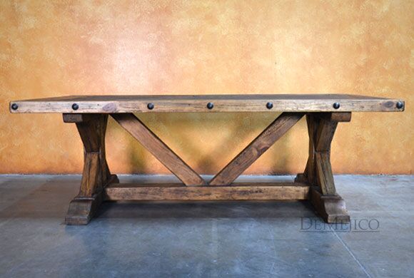 8ft Rustic Barn Table, Barn Style Dining Tables, Farmhouse Dining Room