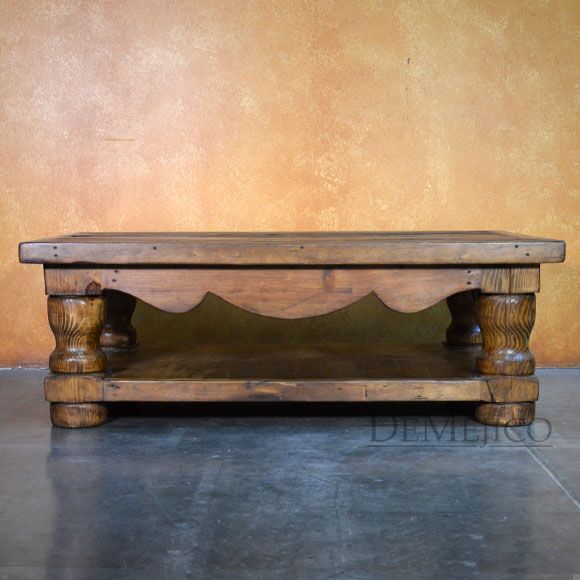 Mezcal Coffee Table, Old Wood Coffee Table