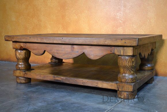 Mezcal Coffee Table, Old Wood Coffee Table