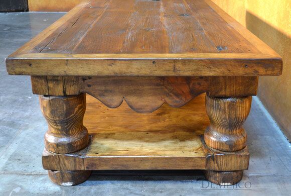 Mezcal Coffee Table, Old Wood Coffee Table